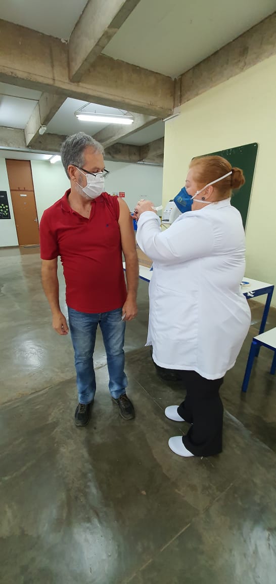 Vacinação dos docentes contra a COVID 19